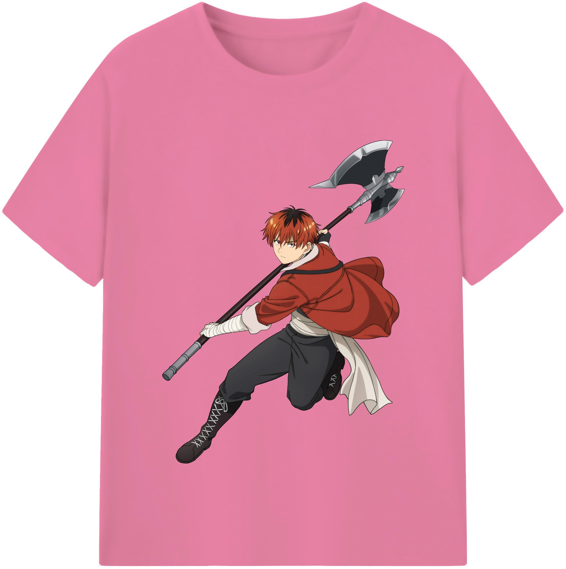 （画像用） 葬送のフリーレン Frieren 綿100％半袖Tシャツ（フロントプリント）